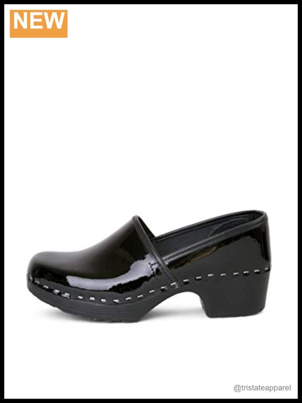 VERKA Professional Comfort Clogs Leather Sole Memory Foam Insole